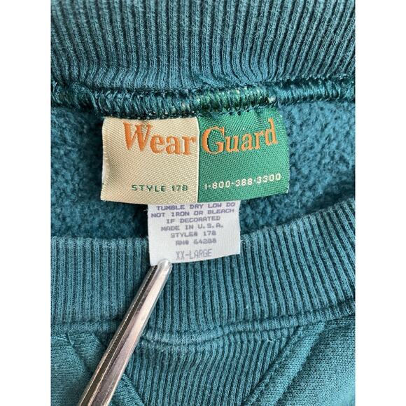 Vintage Long Sleeve Wear Guard Co-Op Sweatshirt Men’s Size 2XL - Picture 5 of 6